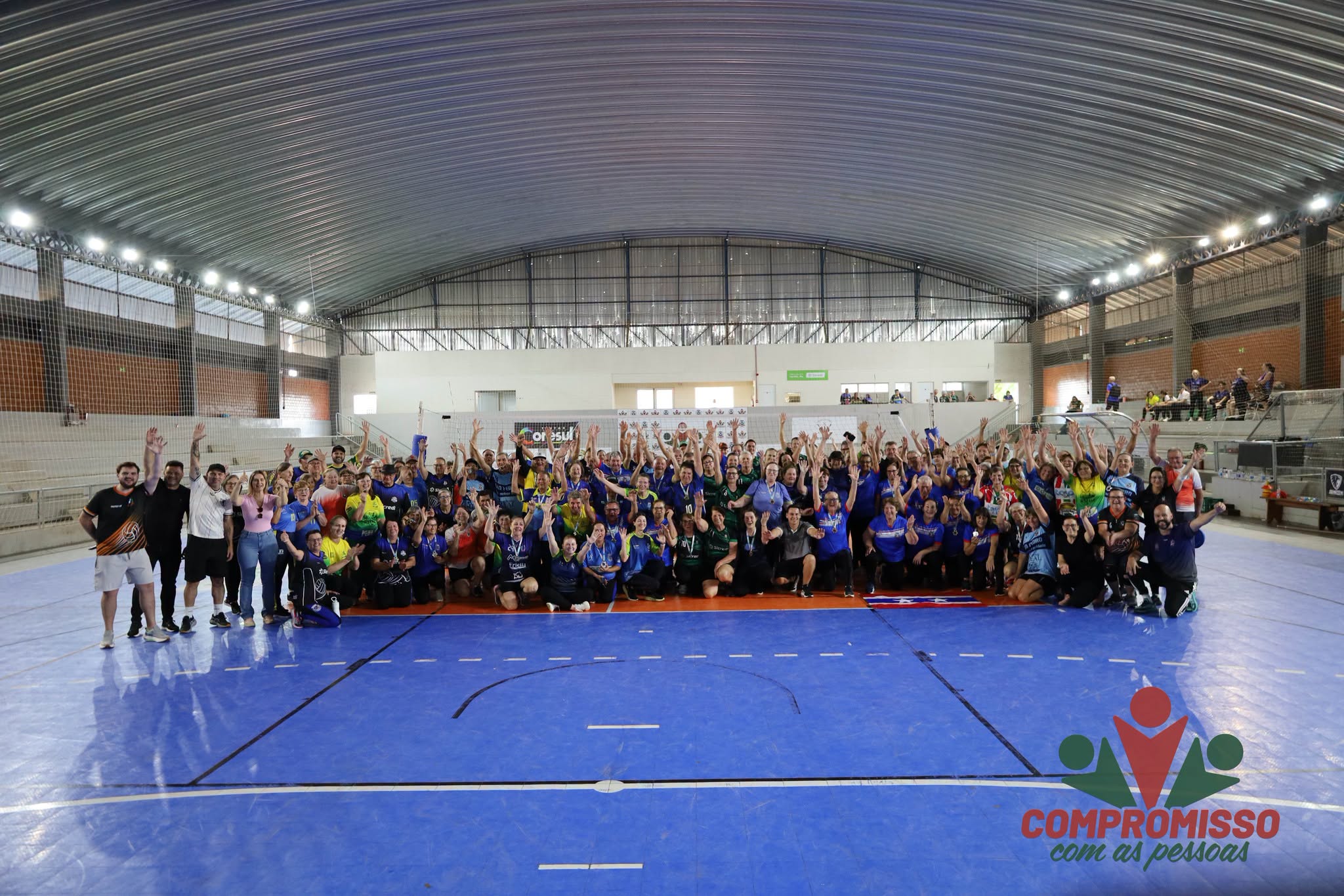 Descontração marca Torneio de Vôlei Câmbio em em Missal