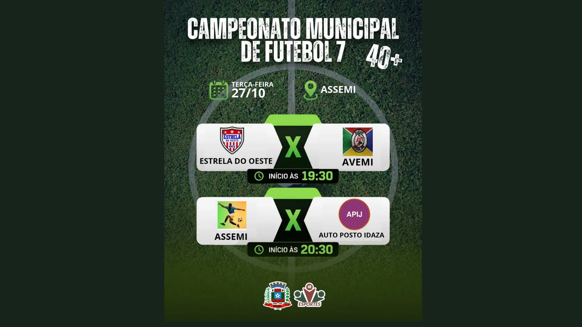 FUTEBOL 7 VETERANOS 40+
