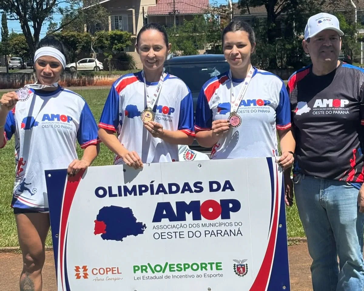 Itaipulândia conquista primeiro lugar nos 100 metros rasos feminino nas Olimpíadas da AMOP