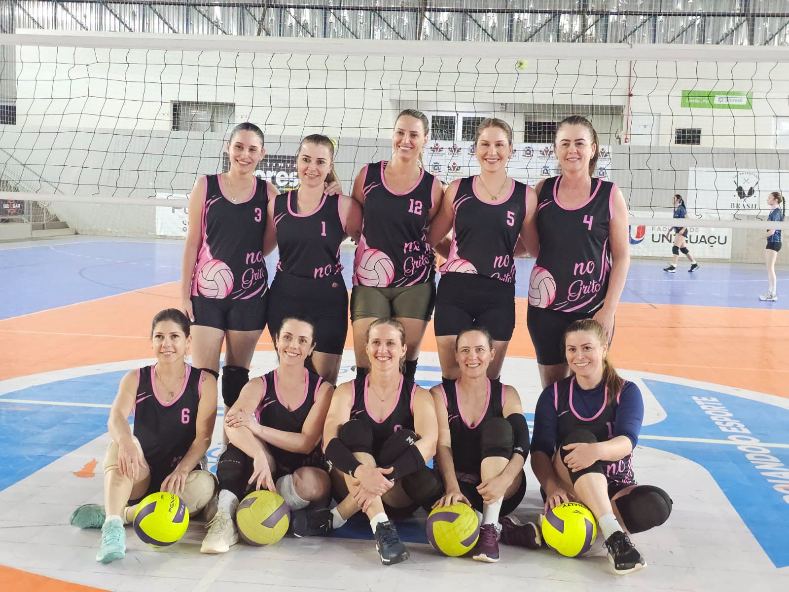 Equipe No Grito assume liderança do Voleibol Feminino em Missal